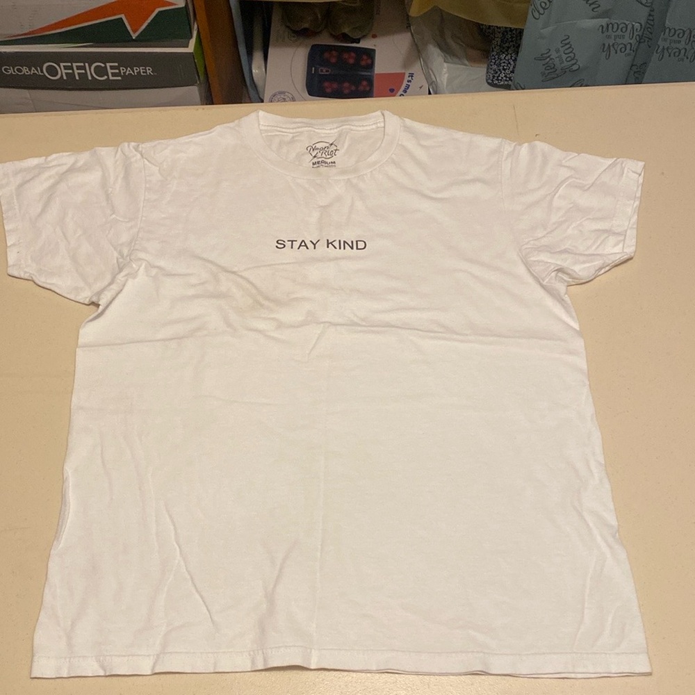 Stay Kind White T-Shirt